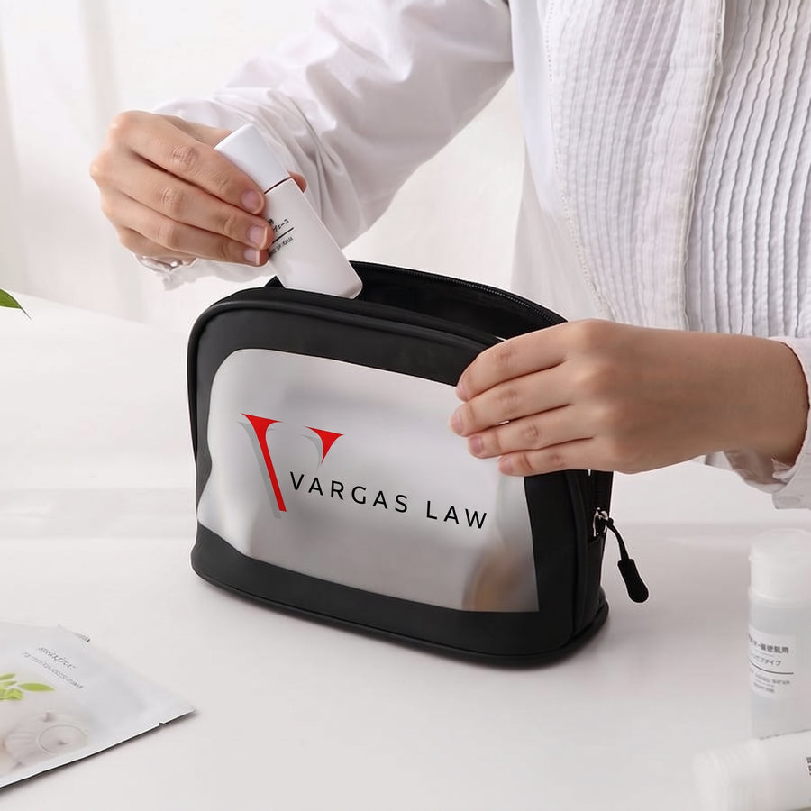 Ms. Esquire Clear Cosmetic Organizer Bag