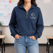 The Goddard School Cozy Quarter-Zip Sweatshirt – Custom Staff Apparel