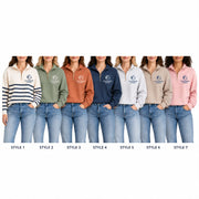 The Goddard School Cozy Quarter-Zip Sweatshirt – Custom Staff Apparel