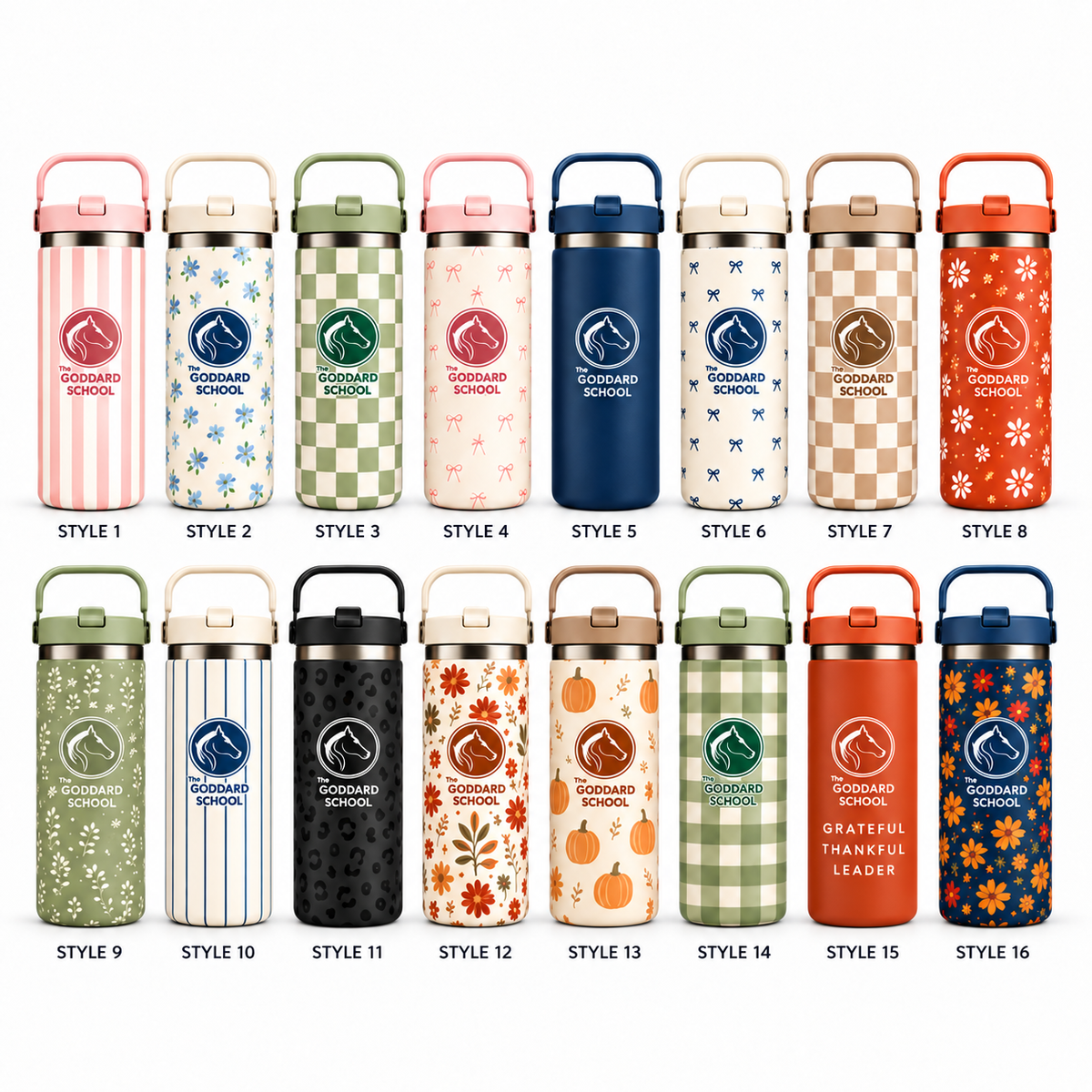 The Goddard School Insulated Water Bottle – Custom Staff Gift