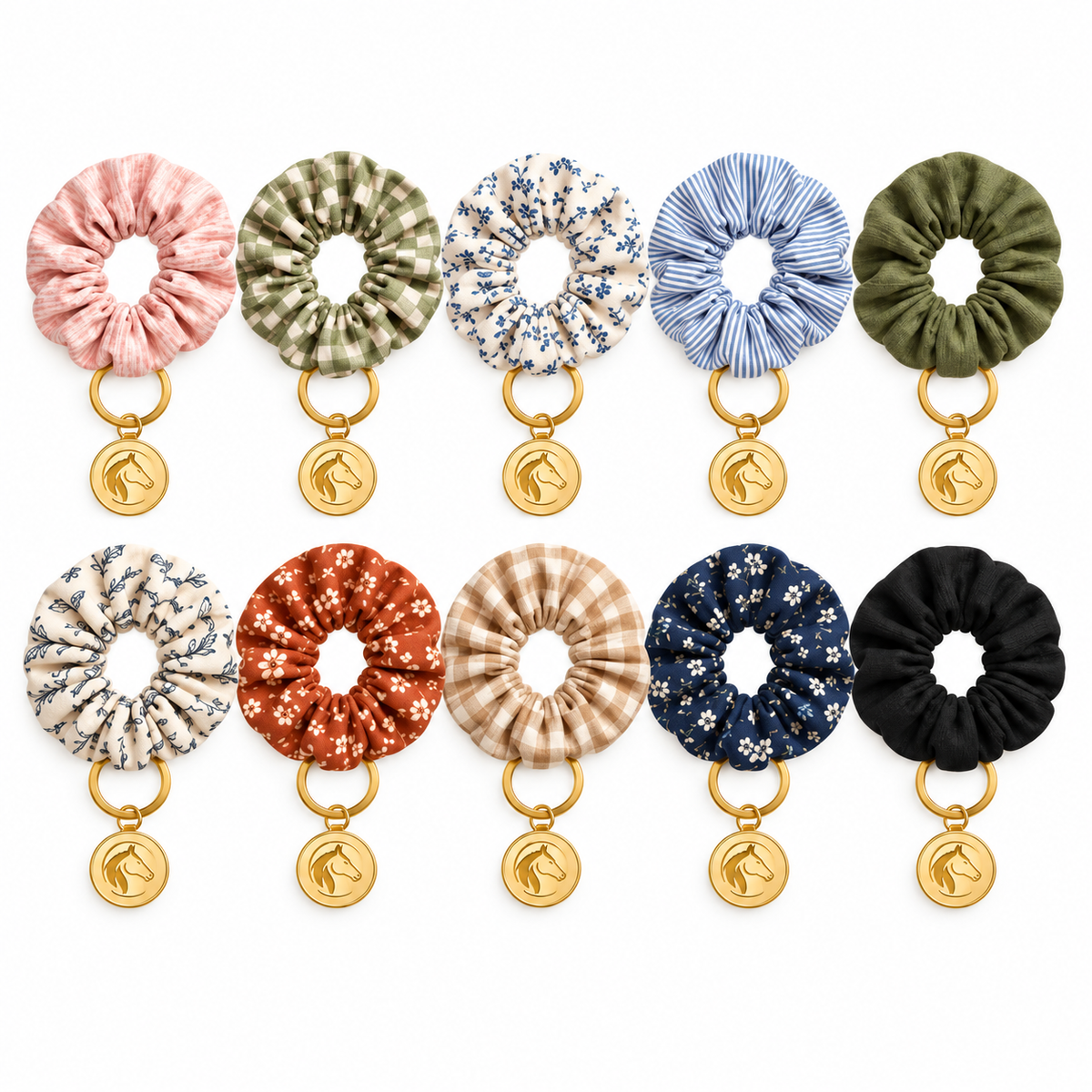 The Goddard School Scrunchie Keychain – Custom Staff Gift