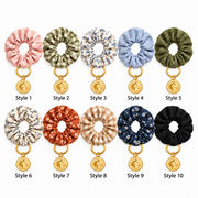 The Goddard School Scrunchie Keychain – Custom Staff Gift