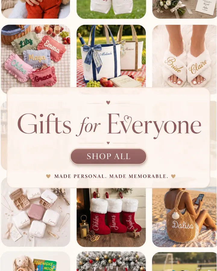 Gifts for Everyone - personalized gift categories